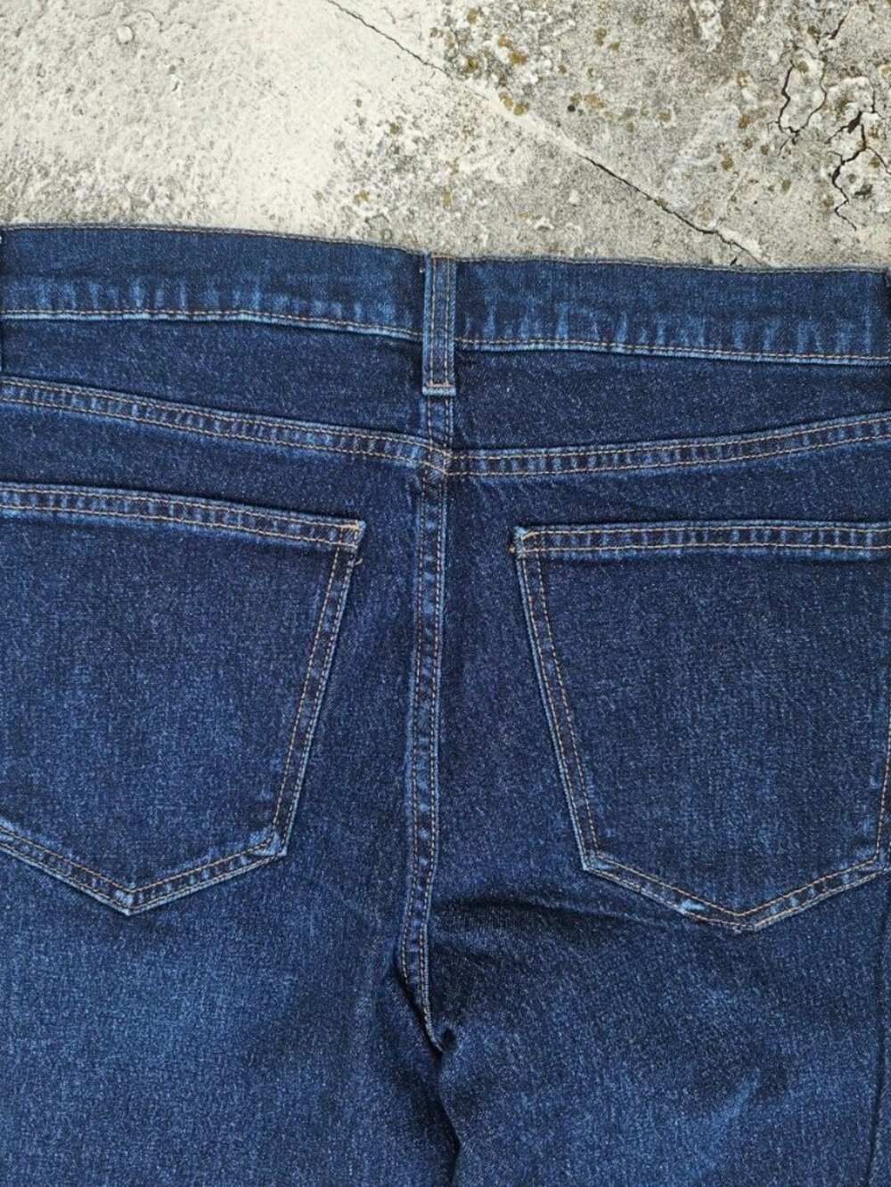 Time and Tru Women Jeans Blue Dark Denim Straight Leg Jeans Size 10 Short NWT - Picture 6 of 9